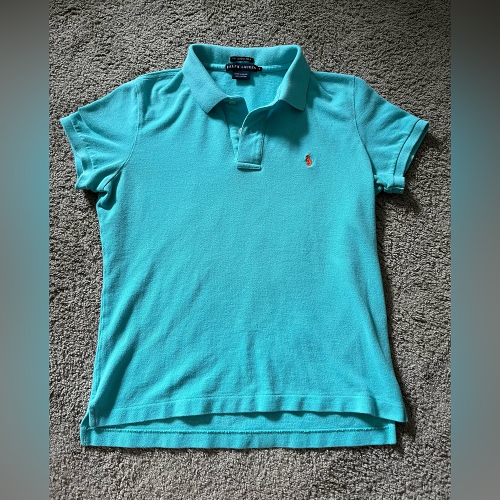 Ralph Lauren - Turquoise Slim Fit Polo